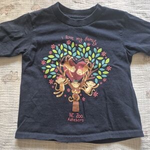 Kids Navy Blue Short Sleeve Tee